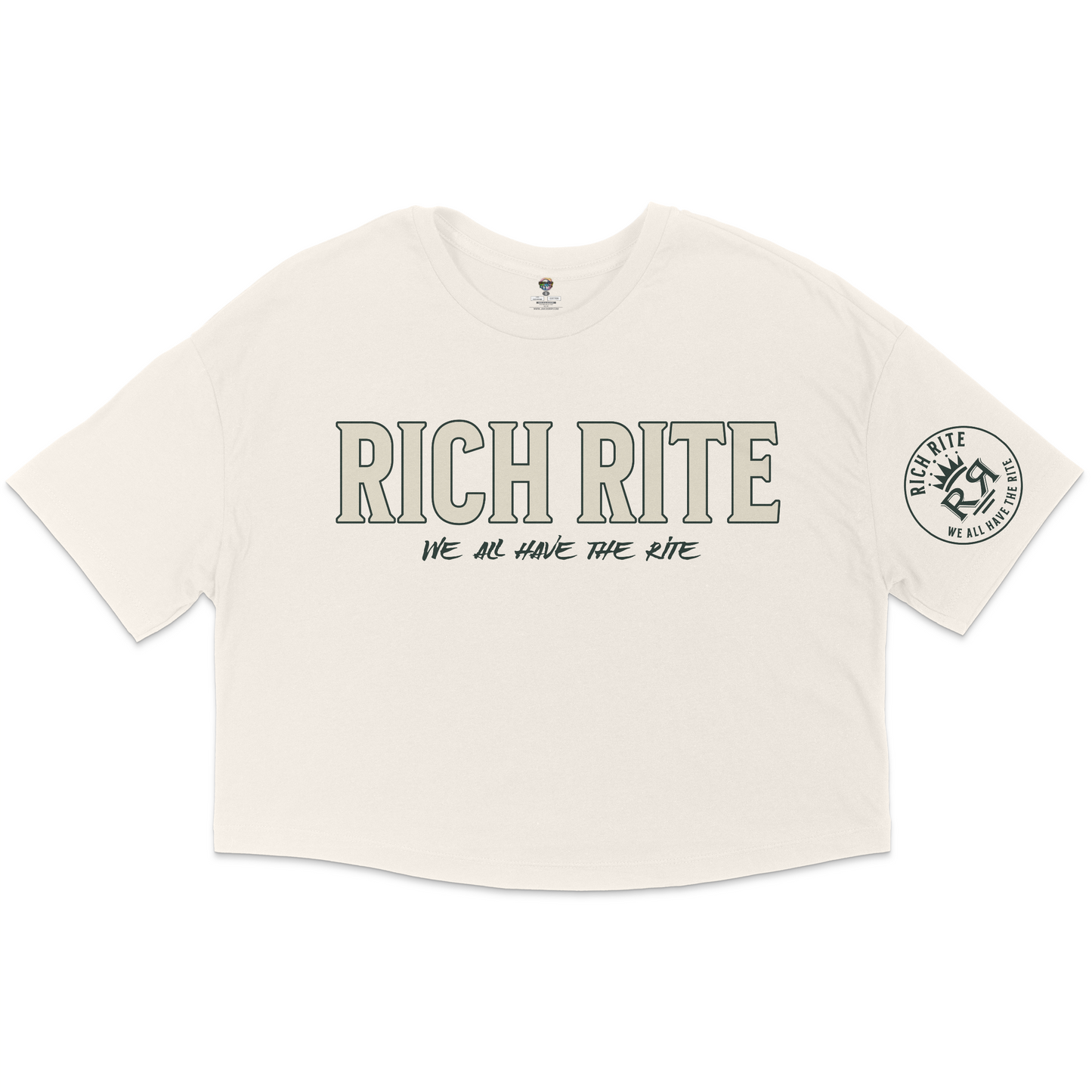 Rich Rite Jersey Cropped T-Shirt