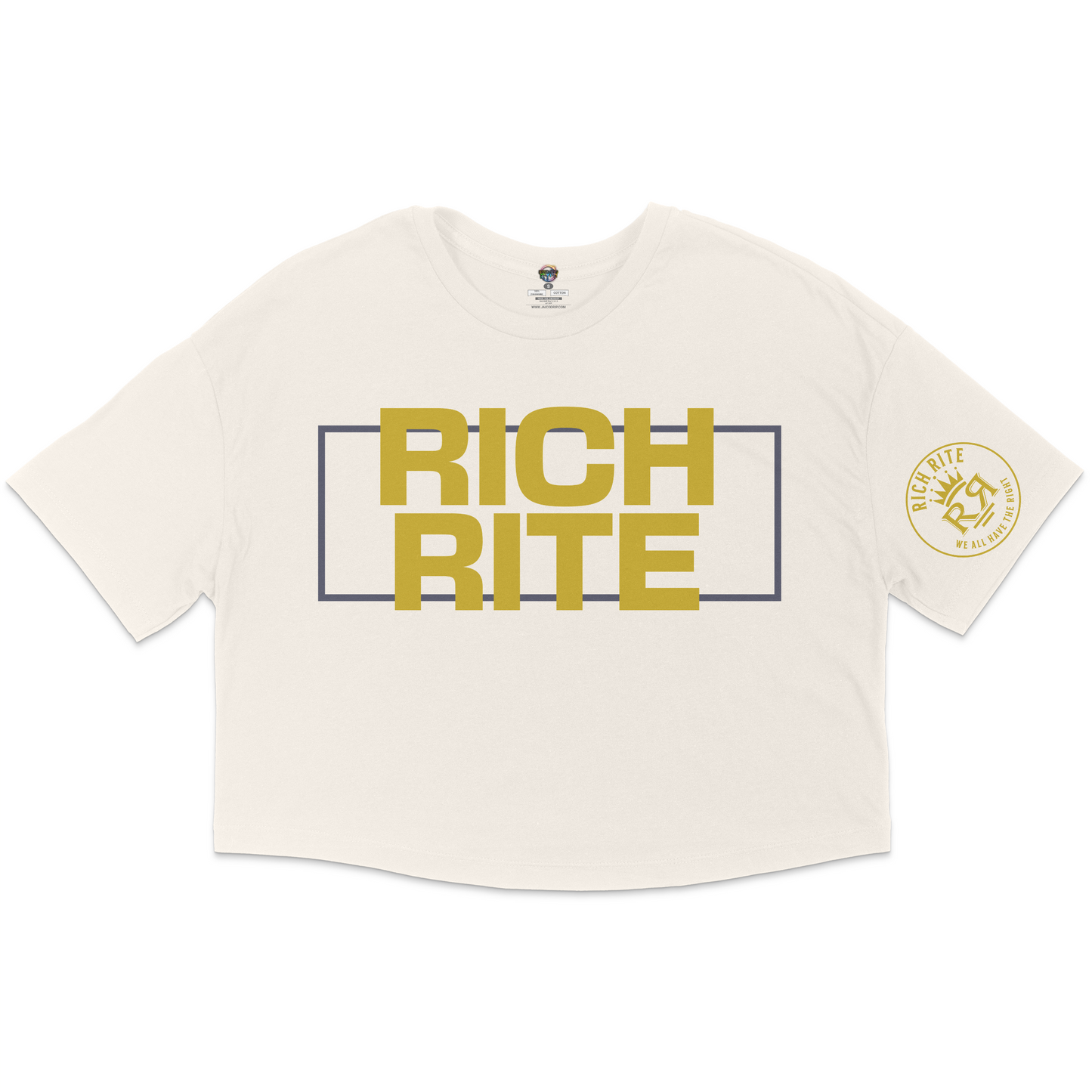 Rich Rite Jersey Cropped T-Shirt