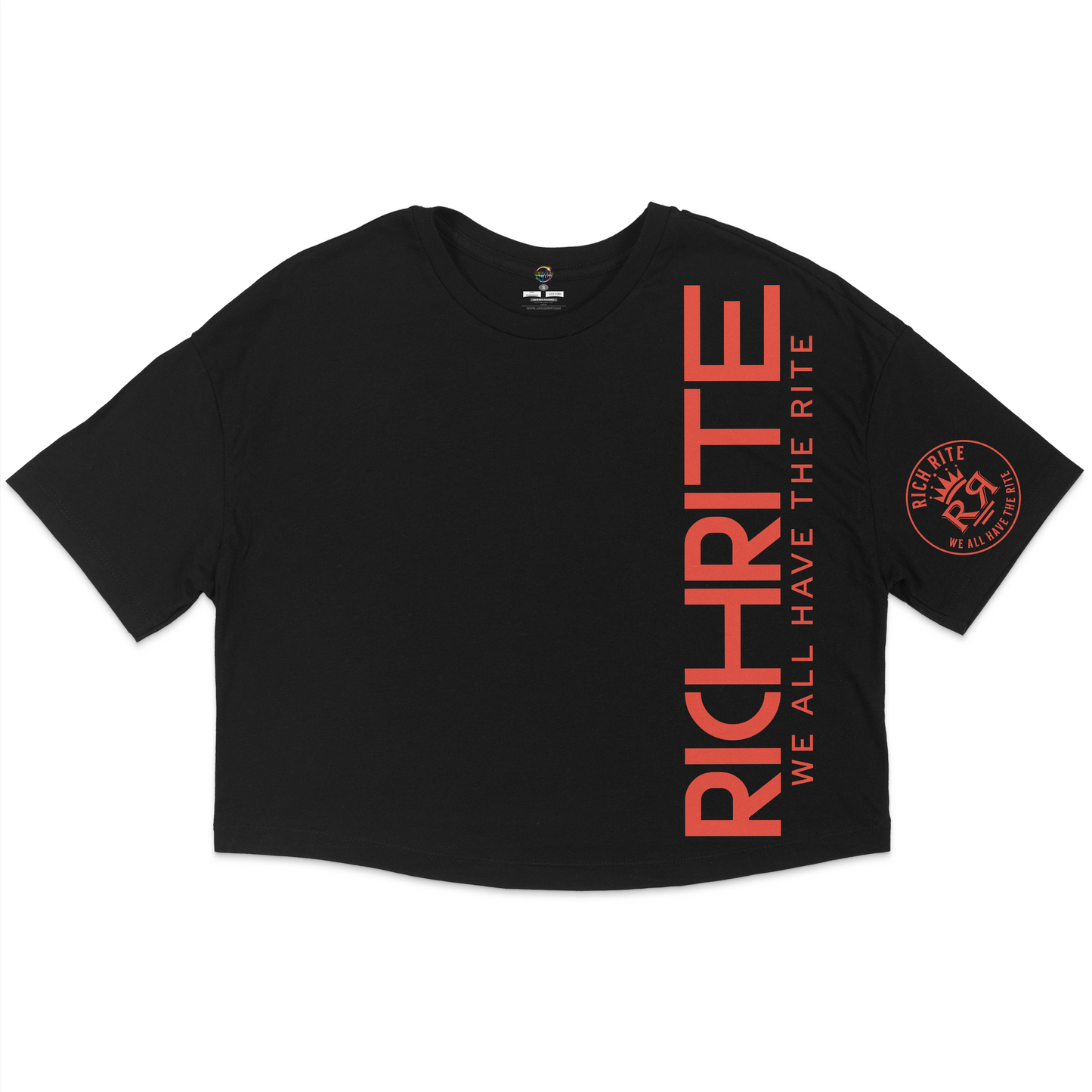 Rich Rite Jersey Cropped T-Shirt