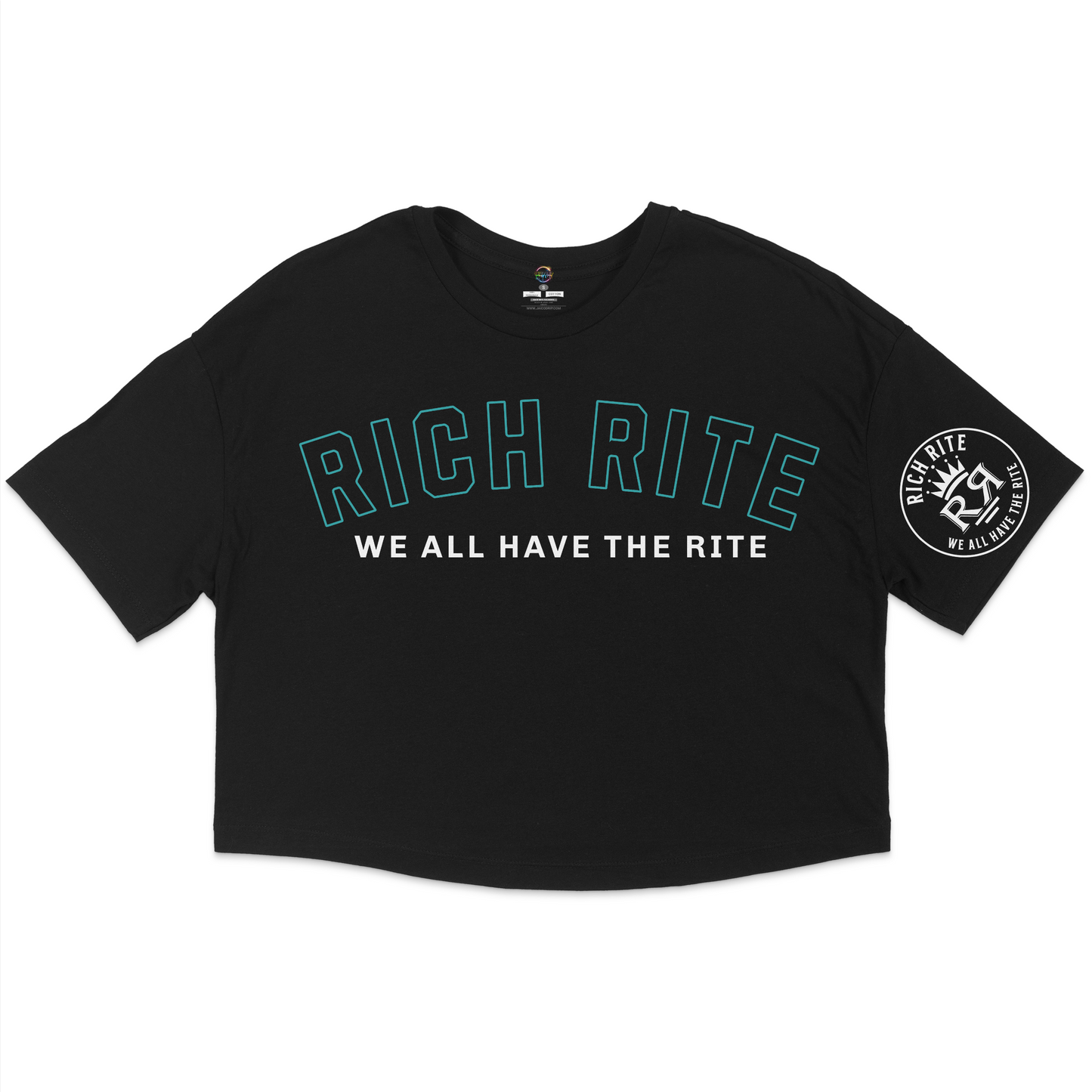 Rich Rite We All Have The Rite Jersey Cropped T-Shirt