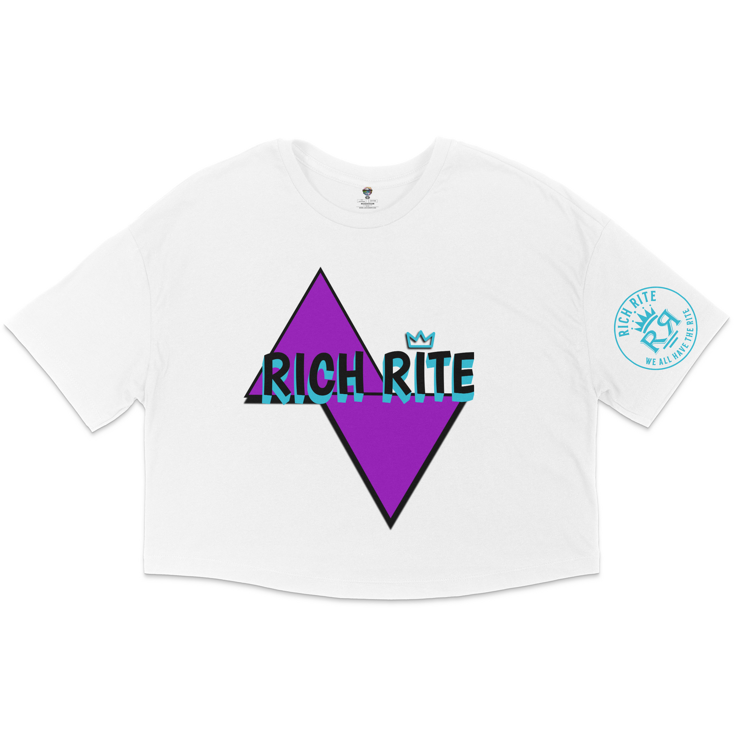 Rich Rite Jersey Cropped T-Shirt