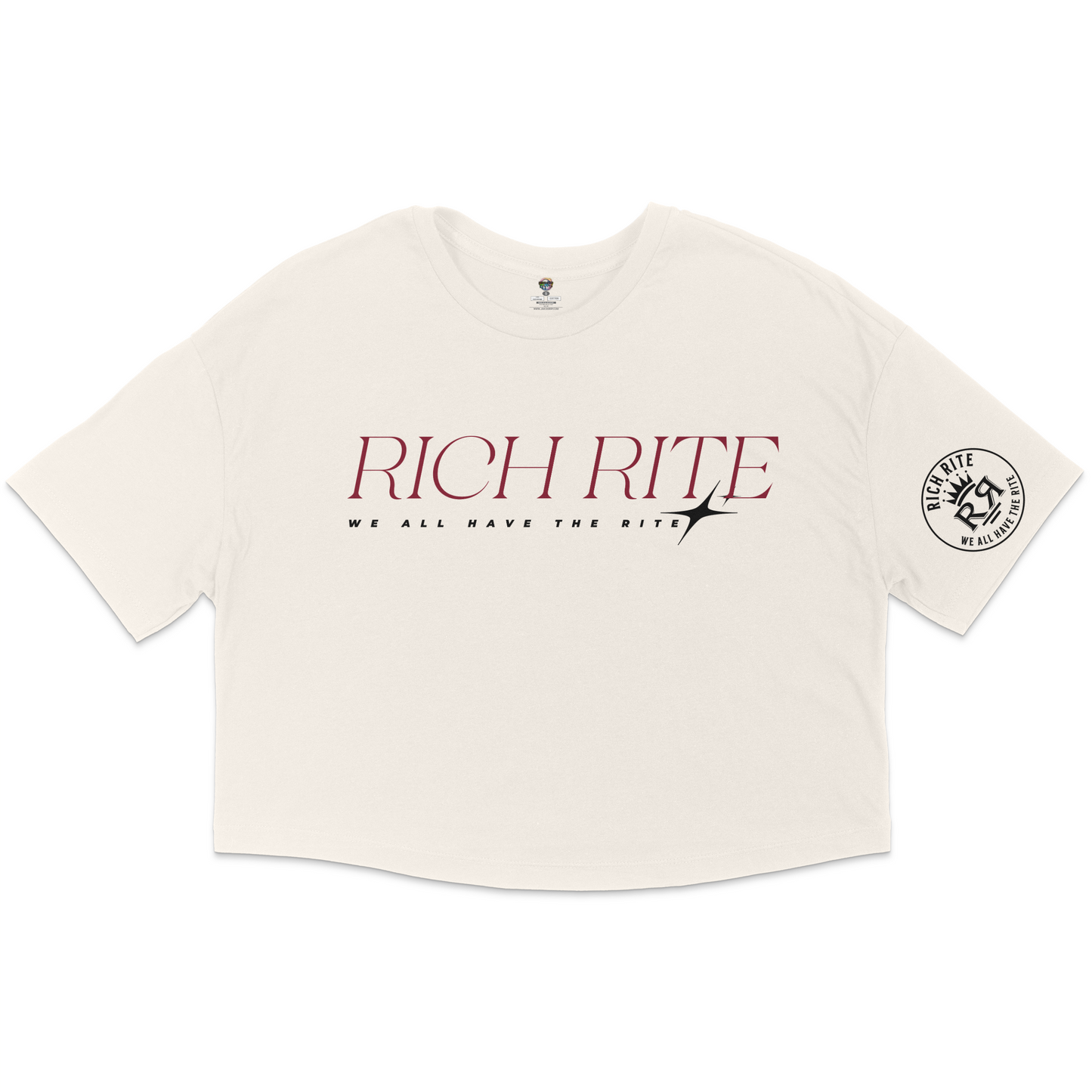 Rich Rite Jersey Cropped T-Shirt