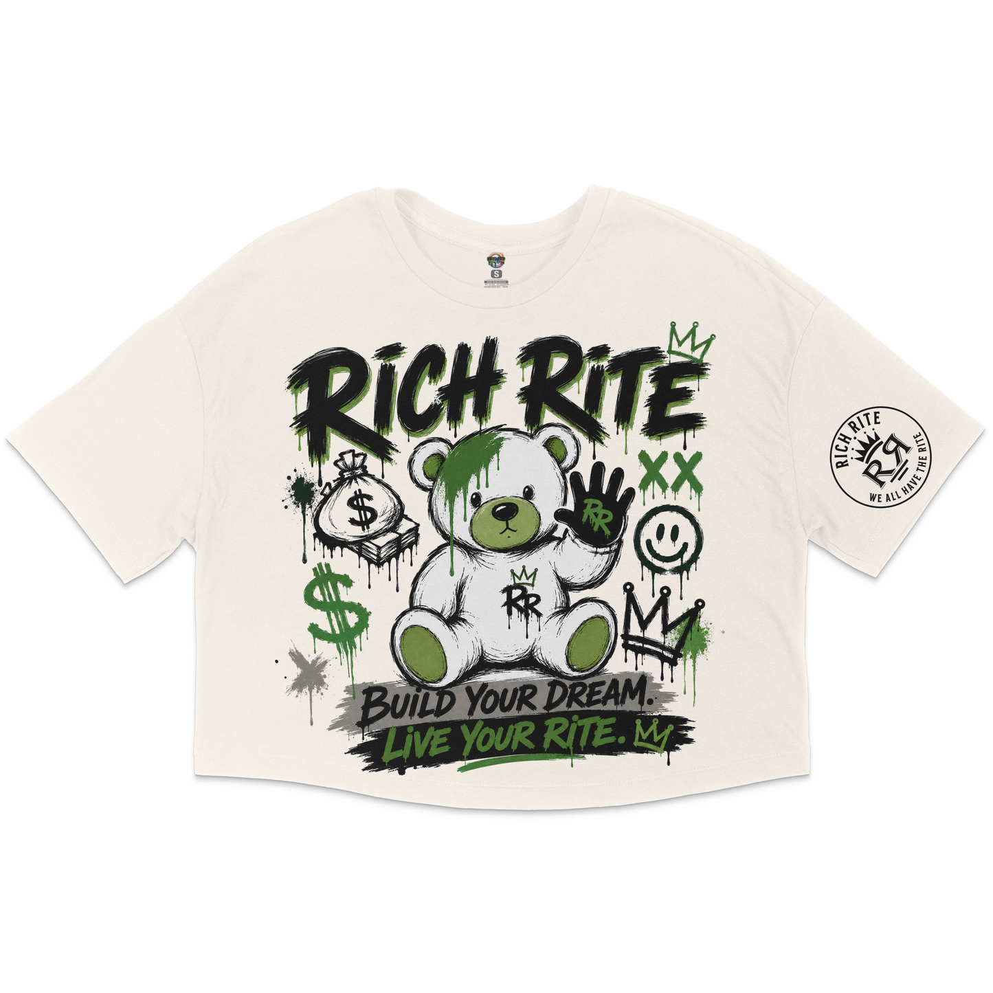 Rich Rite Jersey Cropped T-Shirt