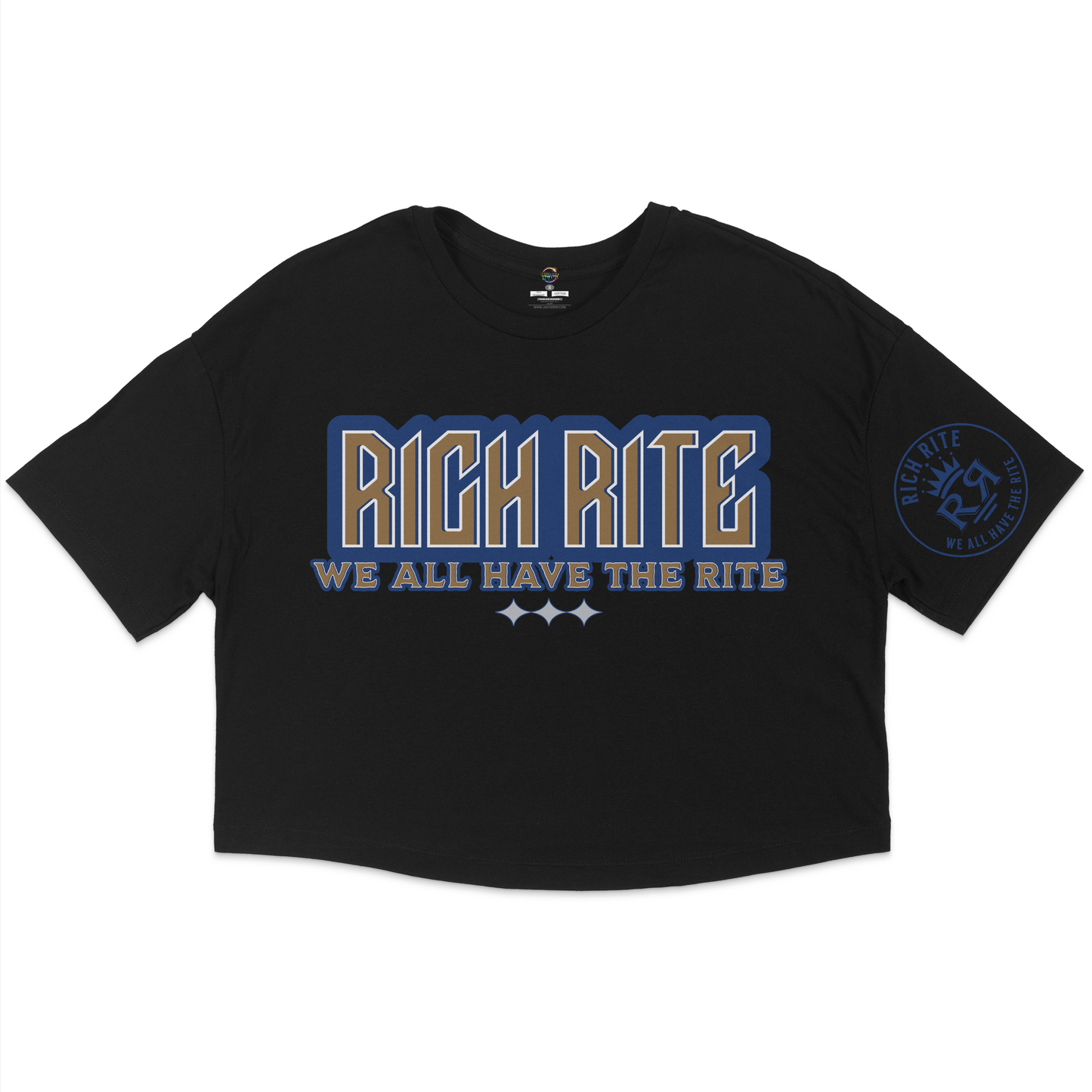 Rich Rite Jersey Cropped T-Shirt