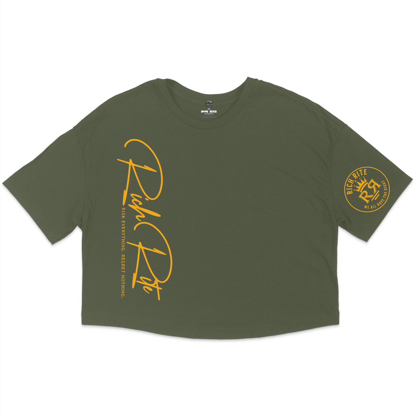 Rich Rite Jersey Cropped T-Shirt