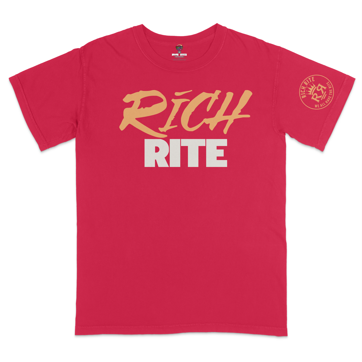Rich Rite Orange Heavyweight Unisex T-Shirt