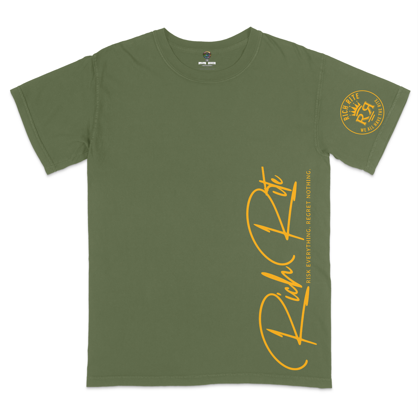 Rich Rite Gold Heavyweight Unisex T-Shirt