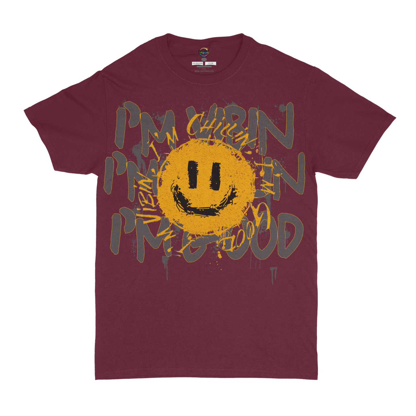 I'm Vibin, Chillin, Good Graphic Unisex T-shirt