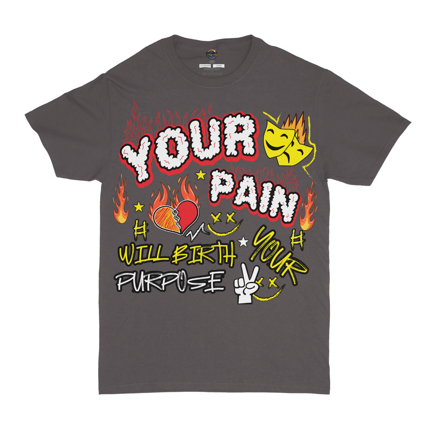 Your Pain Will Birth Your Purpose Graphic Unisex T-shirt