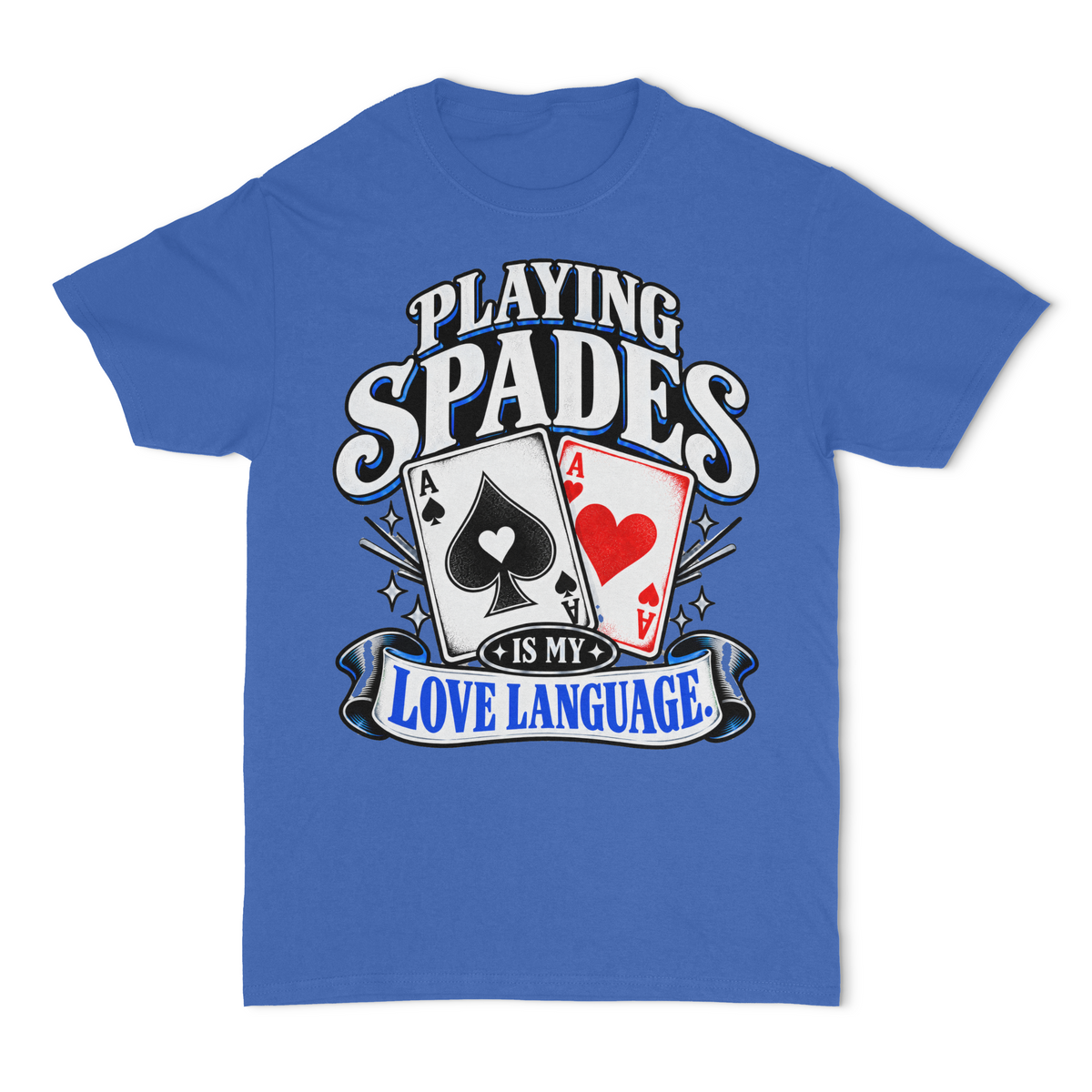 Playing Spades Is My Love Language Unisex T-Shirt