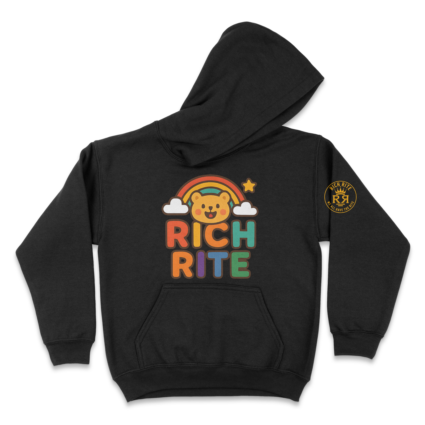 Rich Rite Rainbow Kid's Unisex Hoodie