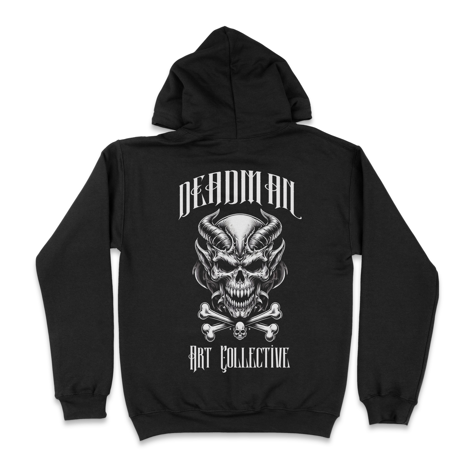 Deadman Skull Front and Back Unisex Hoodie