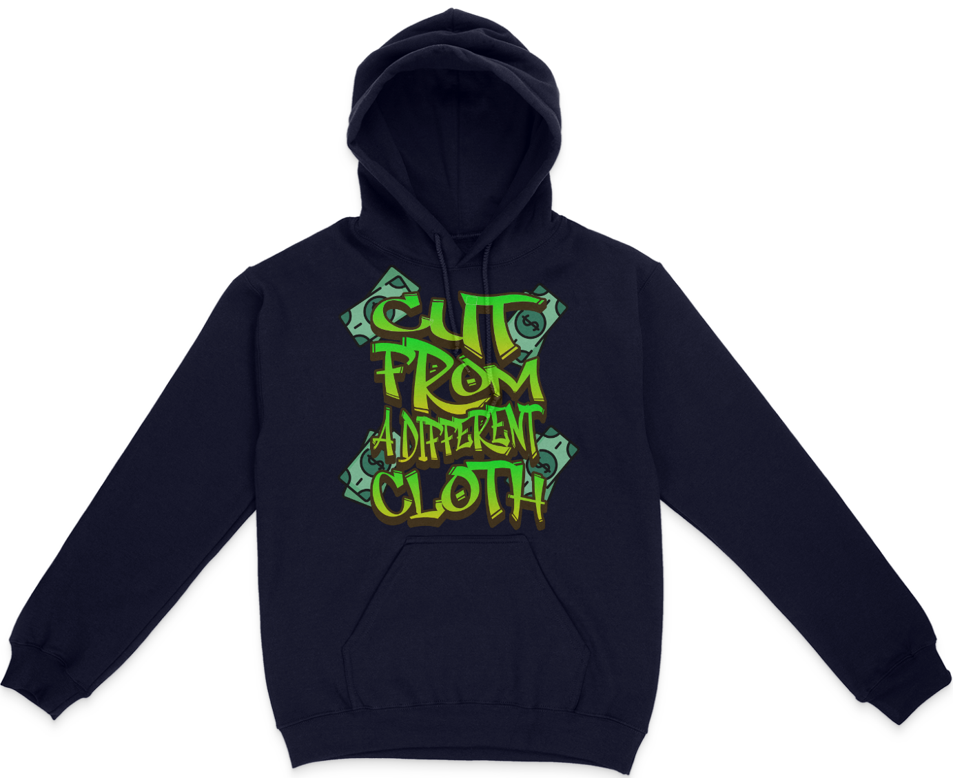 Cut From A Different Cloth Graphic Unisex Hoodie