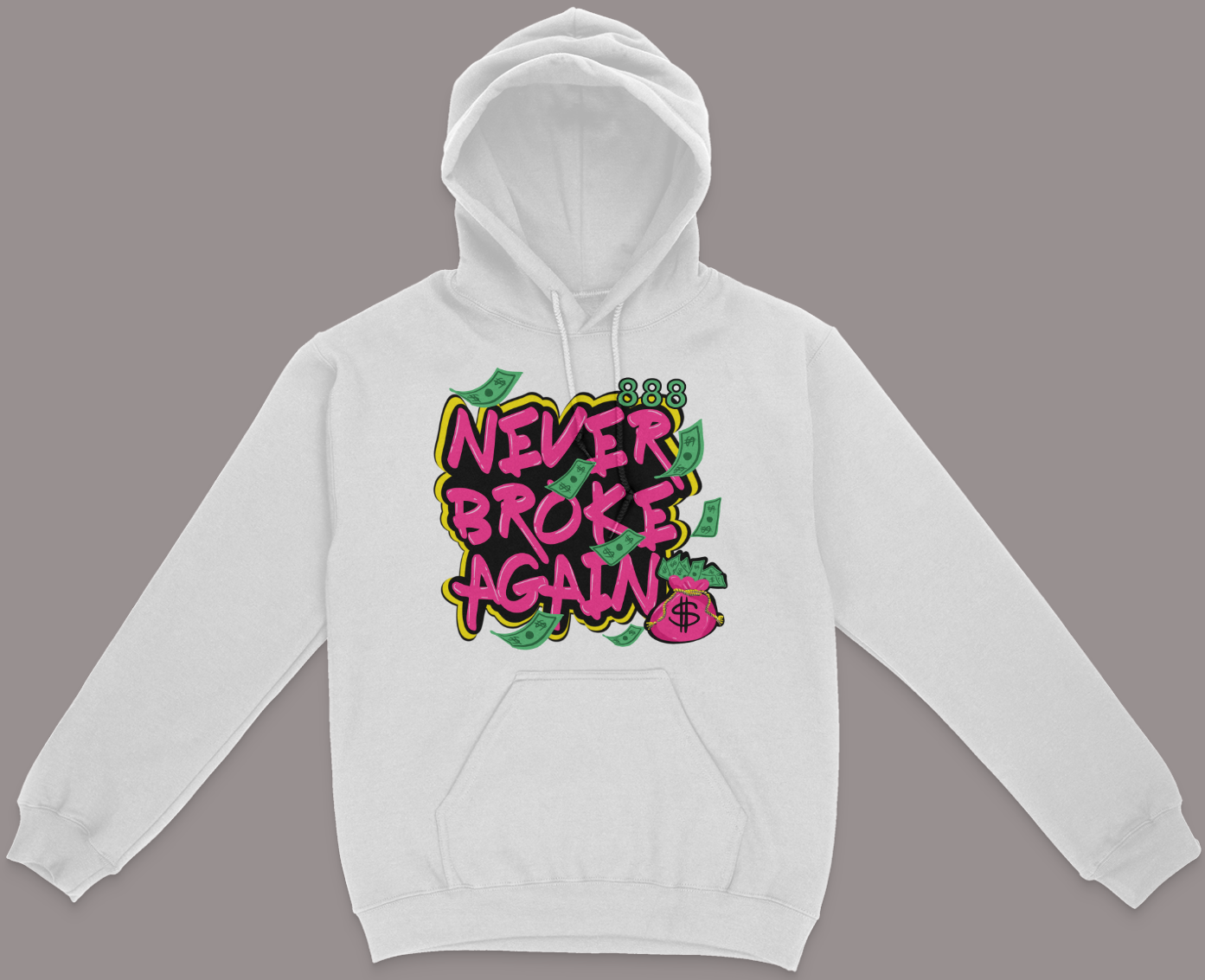 Never Broke Again Graphic Unisex Hoodie