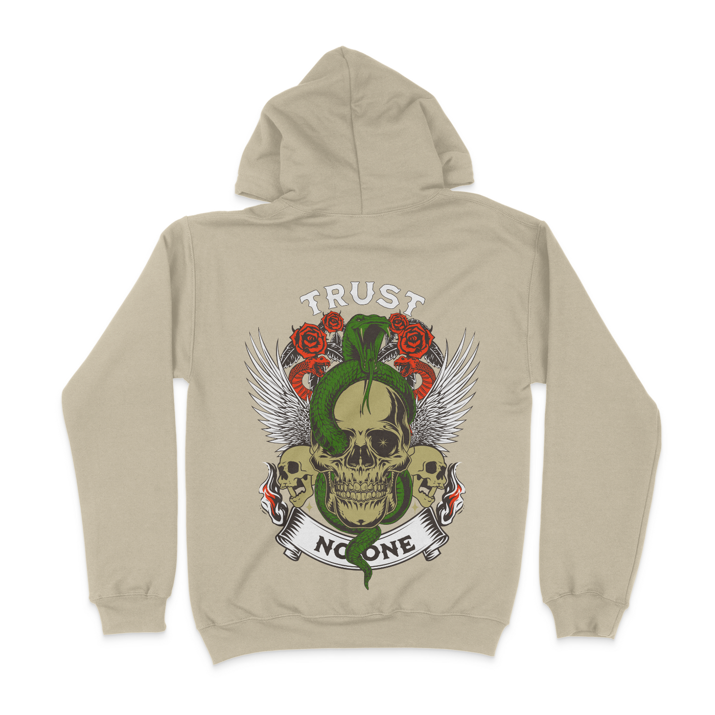 Trust No One Graphic Unisex Hoodie