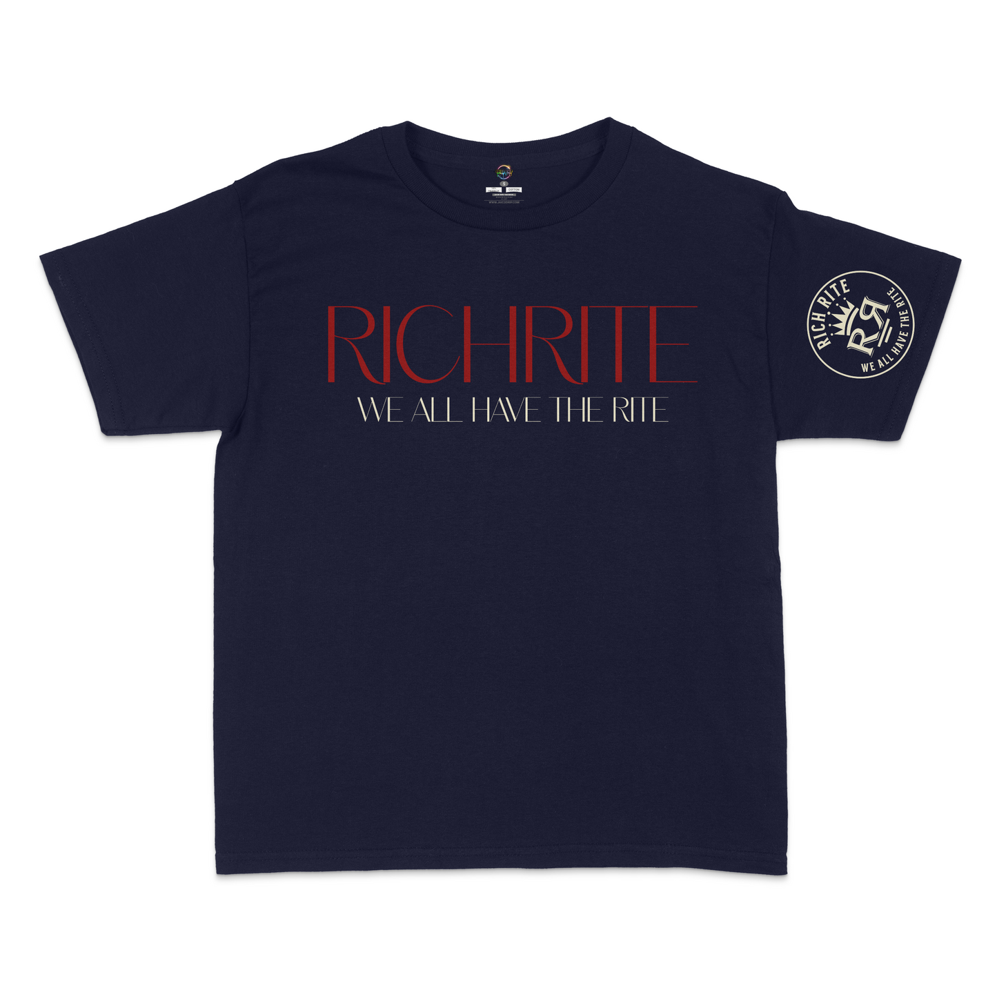 Rich Rite Burgundy Kid's Unisex Tshirt