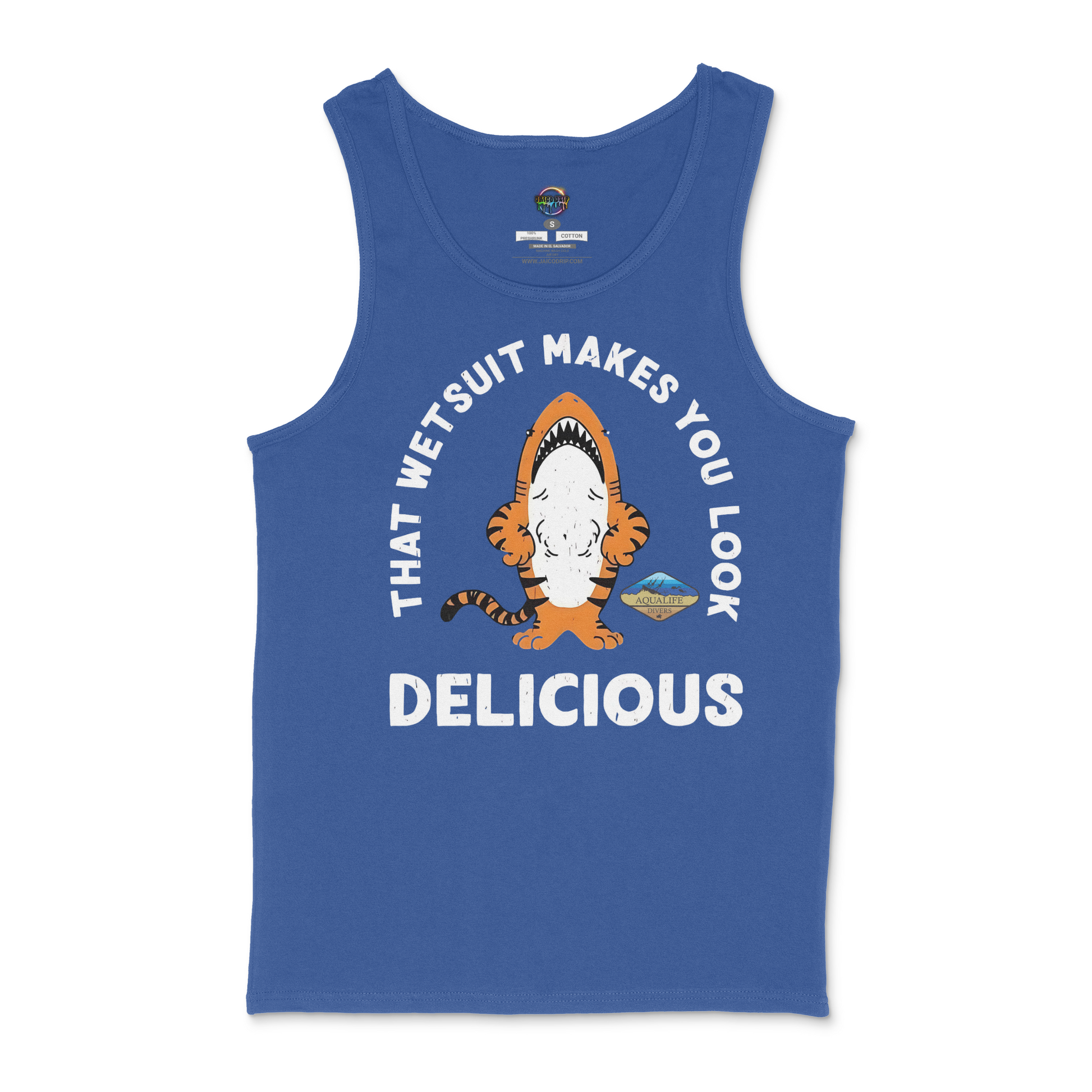 That Wet Suit Makes You Look Delicious AquaLife Divers Unisex Tank
