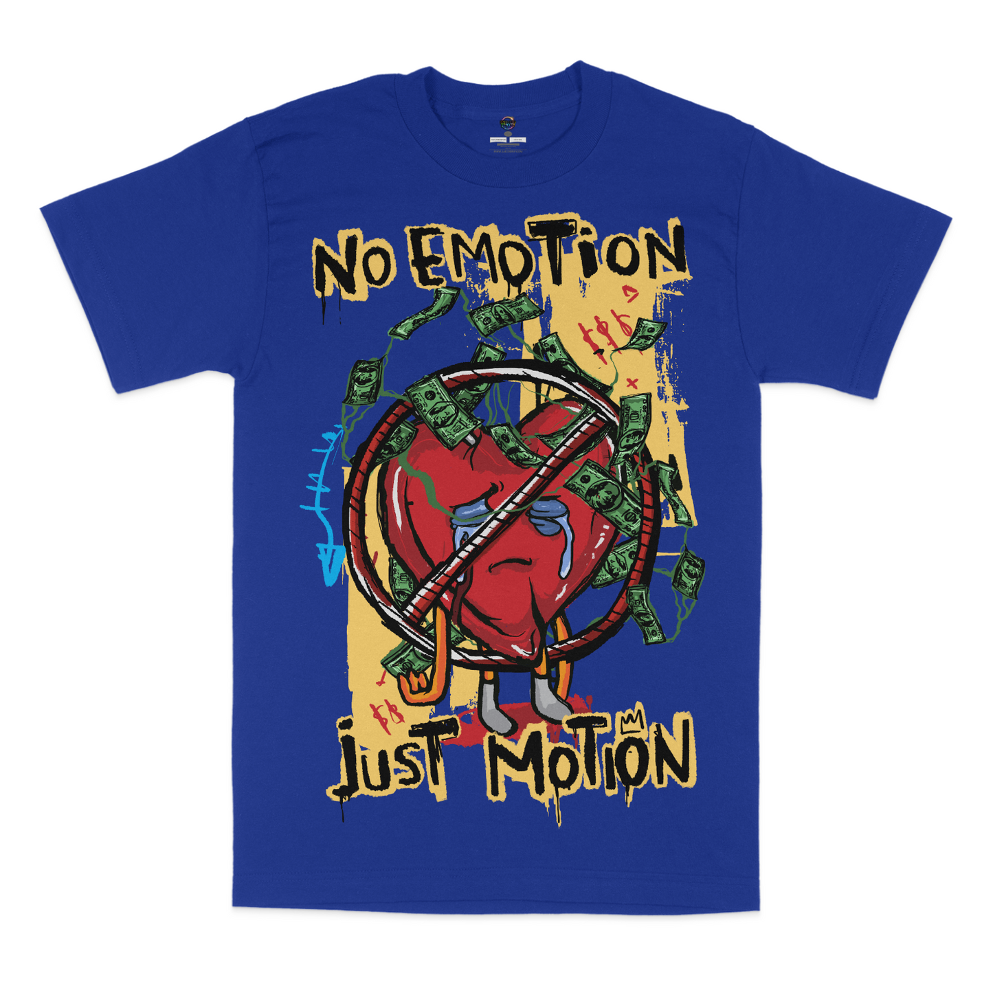 No Emotion, Just Motion Graphic Unisex T-shirt