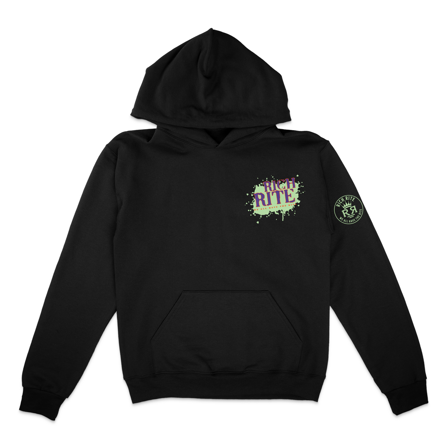 Rich Rite Color Splash Unisex Hoodie