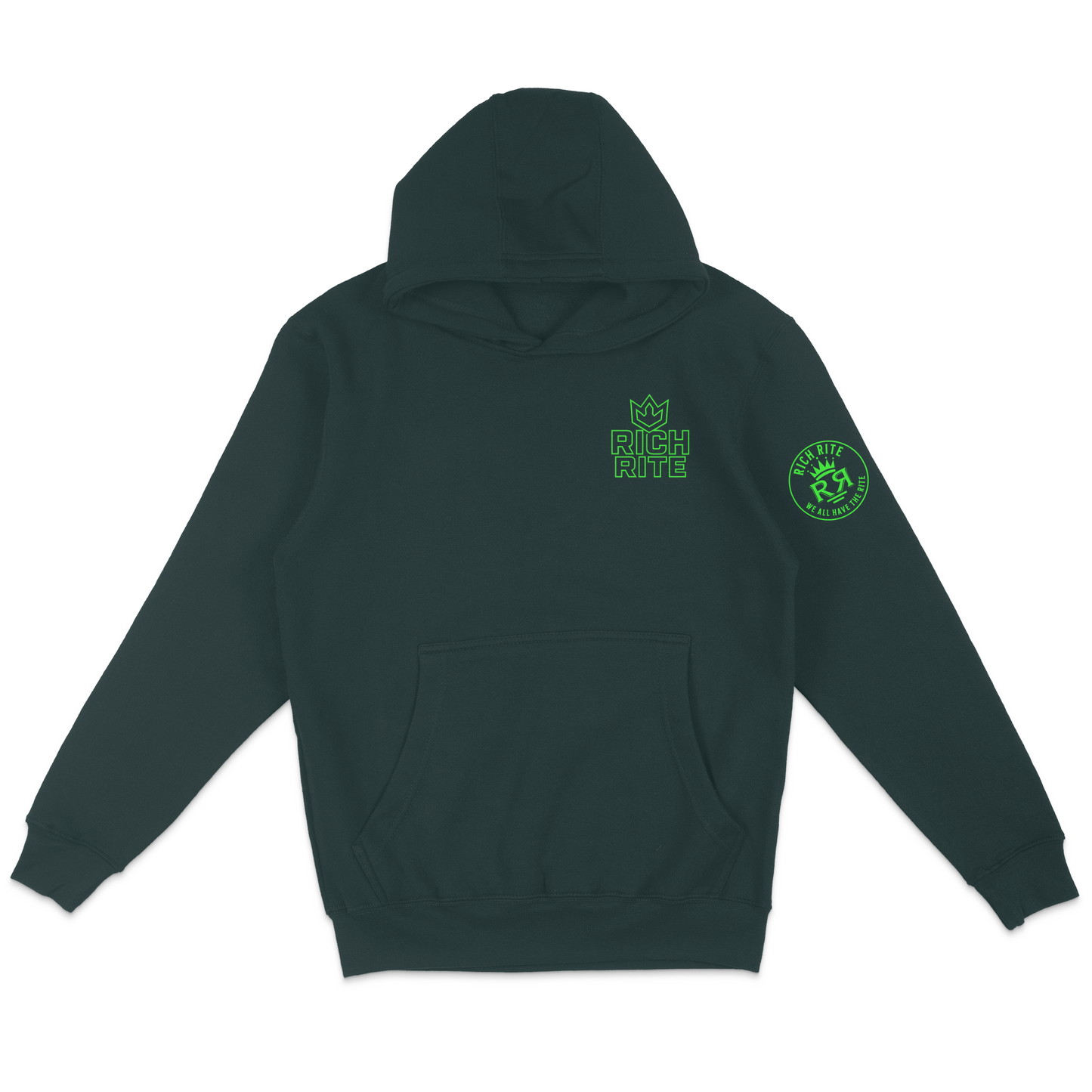 Rich Rite Crown Front and Back Unisex Hoodie
