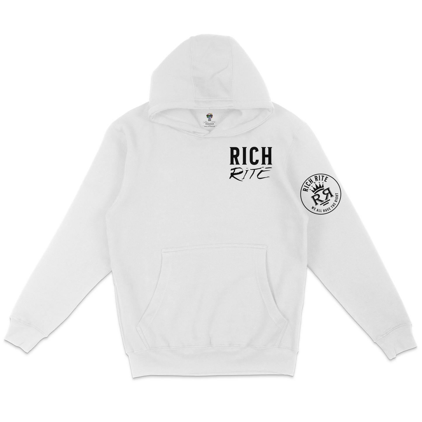 Rich Rite Logo Front and Back Unisex Hoodie