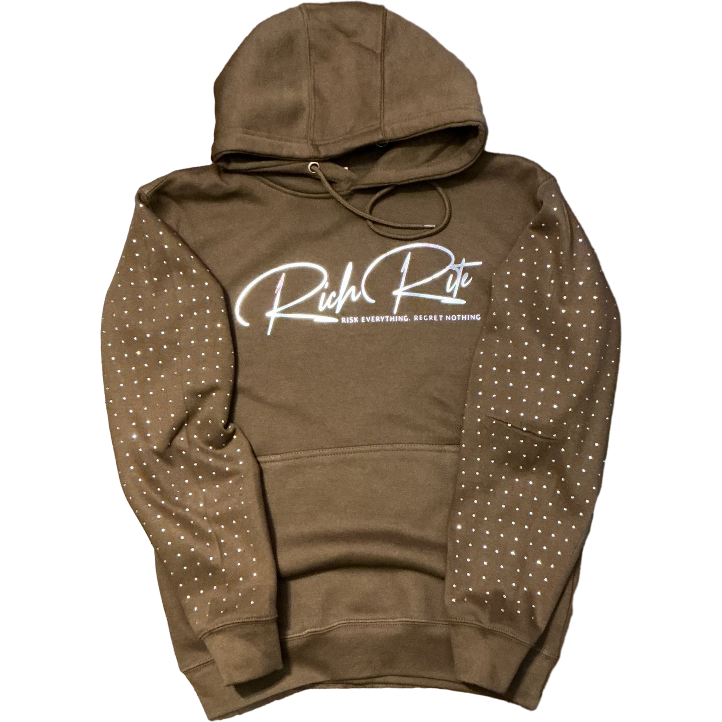 Rich Rite Foil/Rhinestone Unisex Hoodie