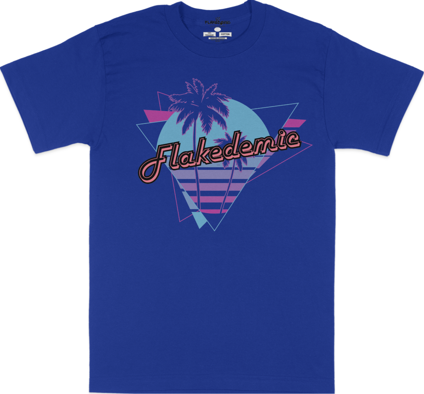 FLAKEDEMIC Retro Unisex T-Shirt