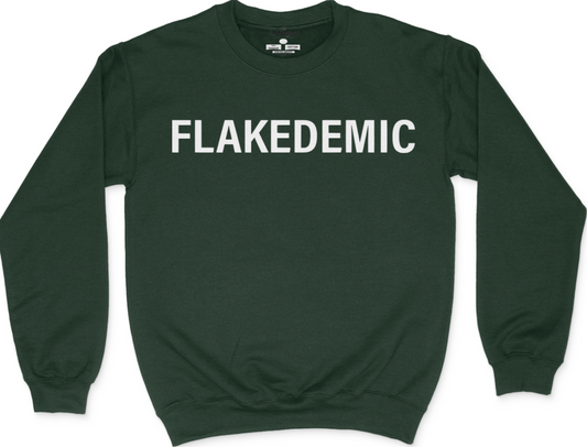 FLAKEDEMIC Crewneck Unisex Sweatshirt