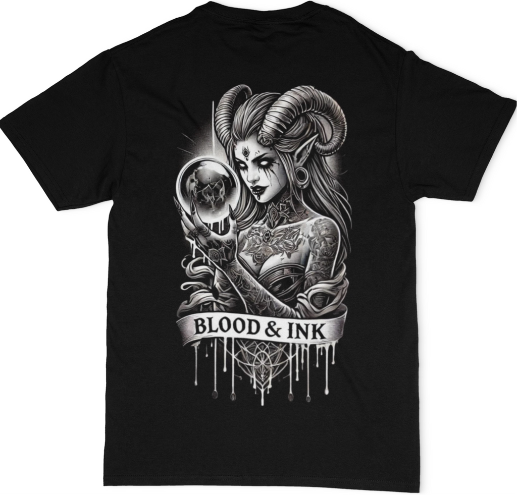 Blood and Ink Graphic Unisex T-Shirt