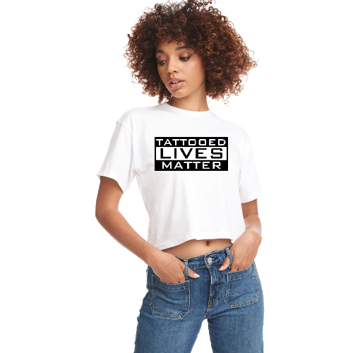 Tattooed Lives Matter Crop Top