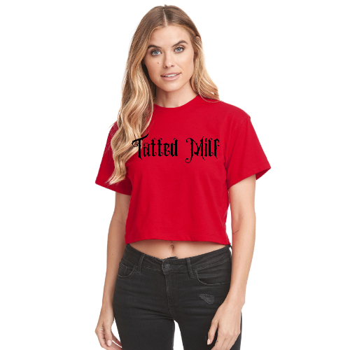 Tatted Milf Crop Top