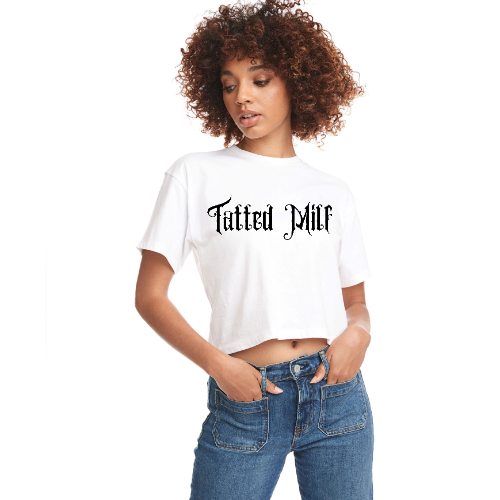 Tatted Milf Crop Top