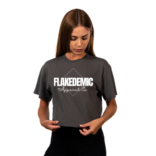 FLAKEDEMIC Apparel Co. Relaxed Fit Cropped Tee