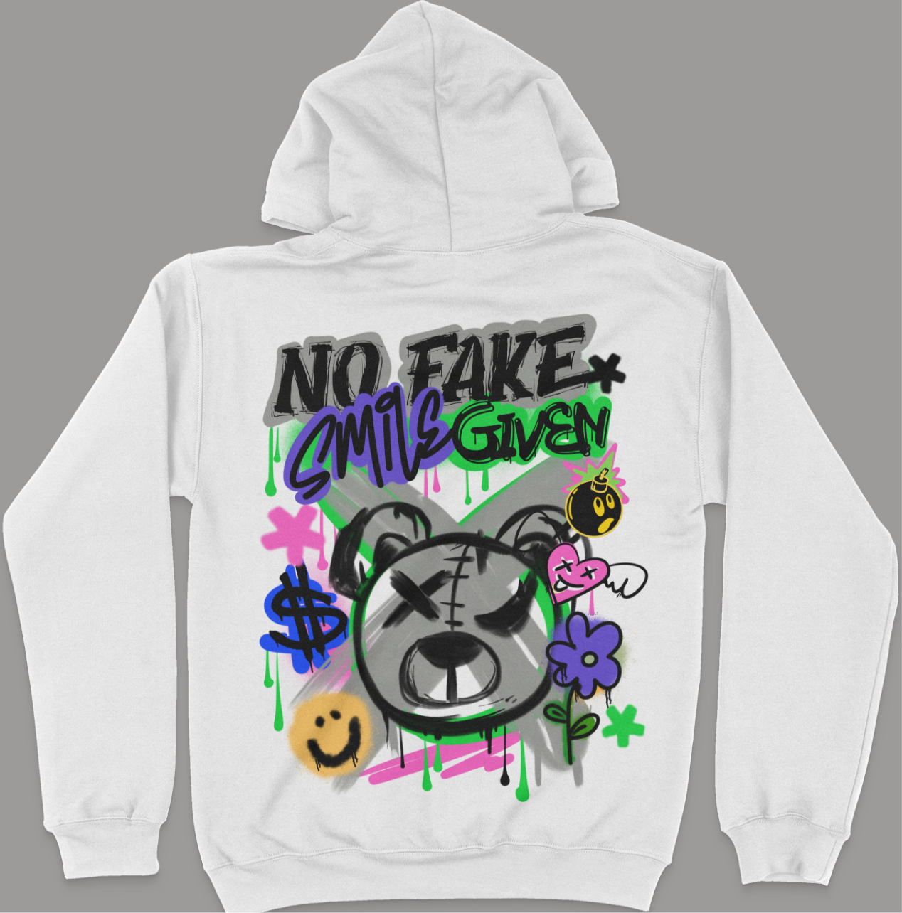 No fake Smile Unisex Hoodie