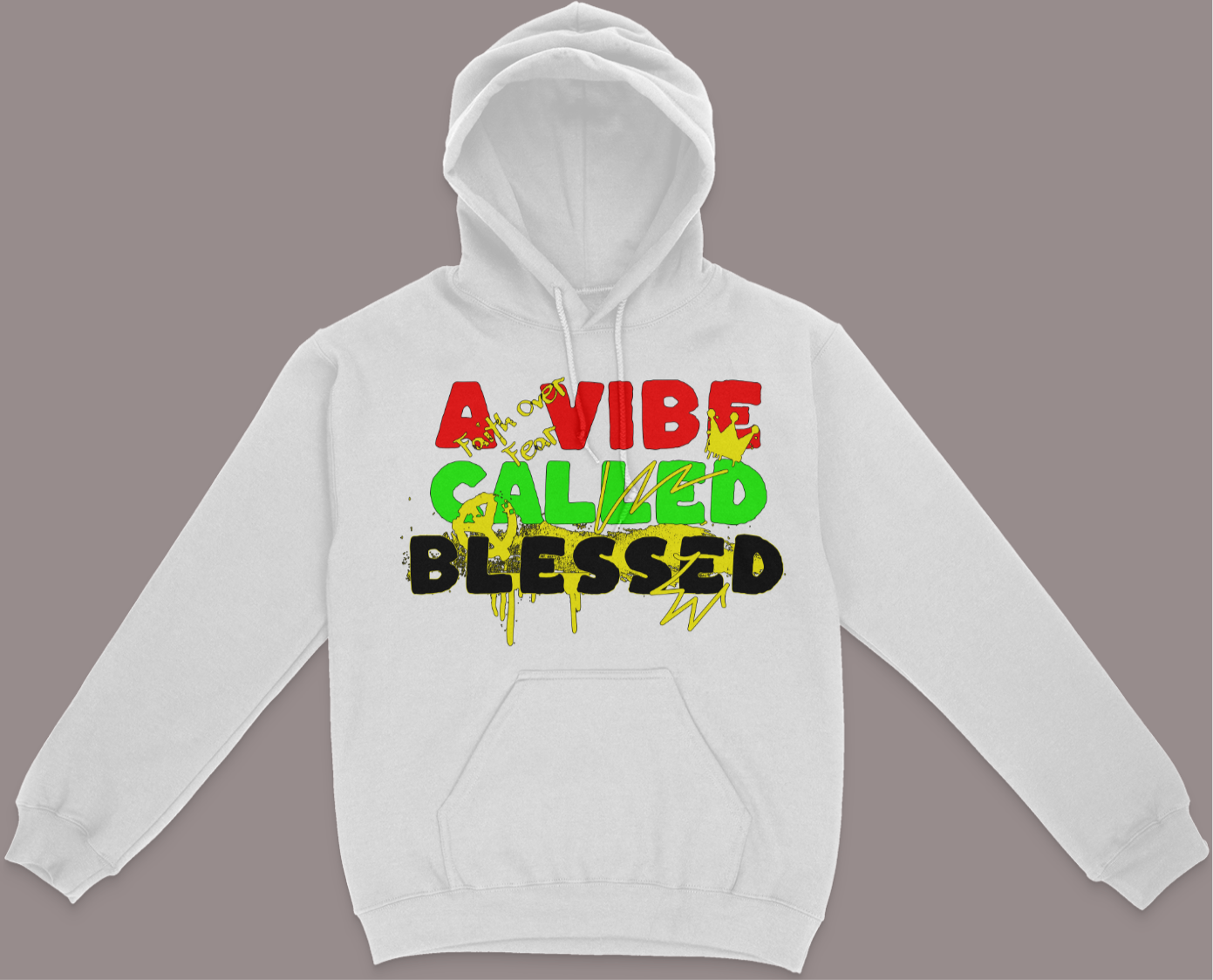 A Vibe Called Blessed Graphic Unisex Hoodie