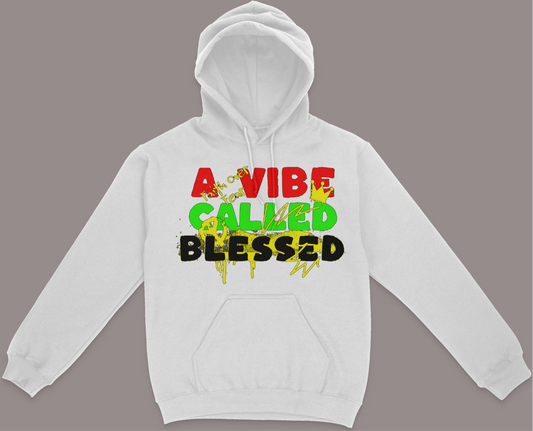 A Vibe Called Blessed Graphic Unisex Hoodie