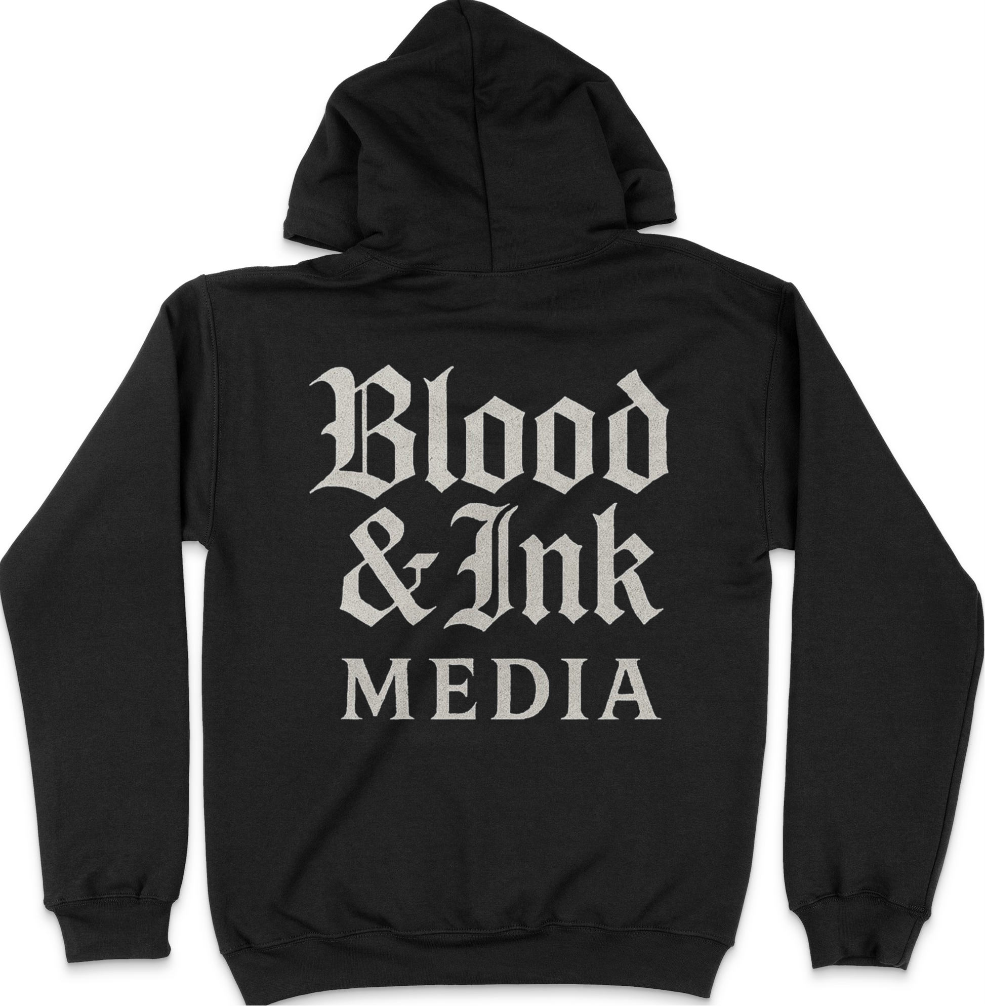 Blood and Ink Media Front and Back Unisex Hoodie