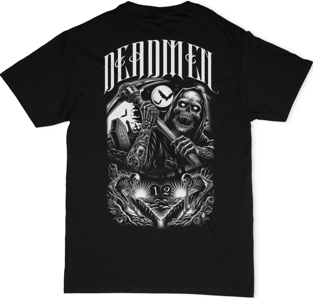 Deadmen Graveyard Front and Back Unisex T-Shirt