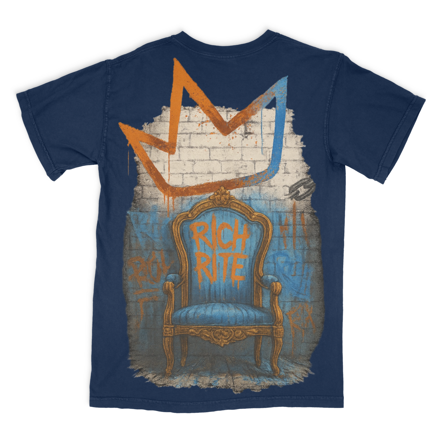 Rich Rite Crown Unisex Heavyweight Graphic T-Shirt