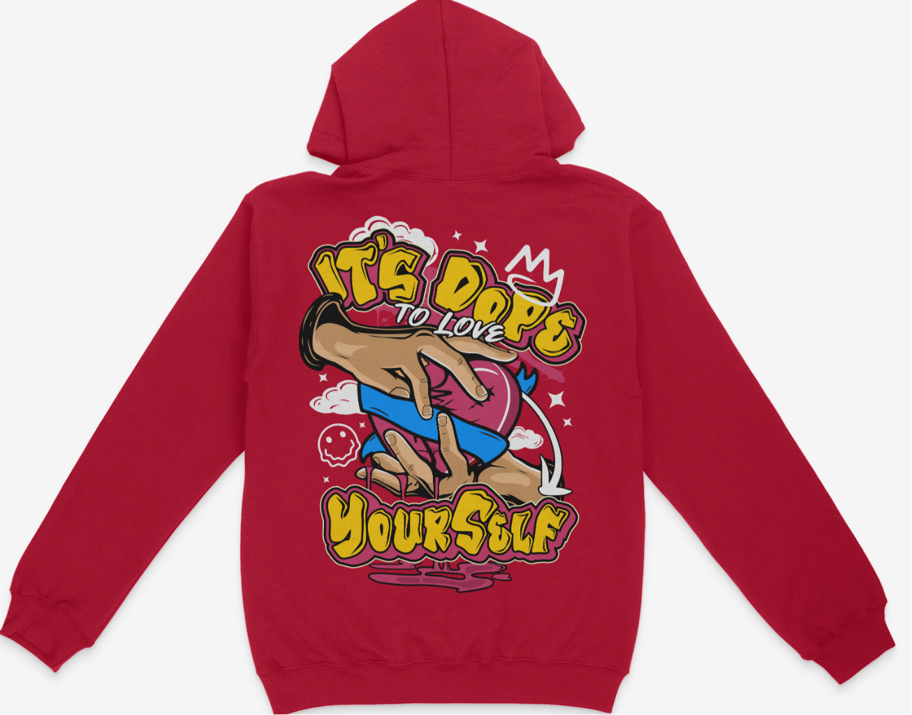 It's Dope To Love Yourself Graphic Unisex Hoodie