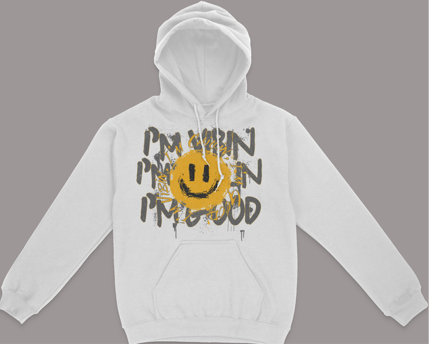 I'm Vibing, Chilling, Good Graphic Unisex Hoodie
