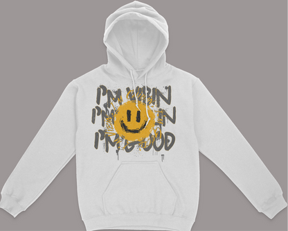 I'm Vibing, Chilling, Good Graphic Unisex Hoodie