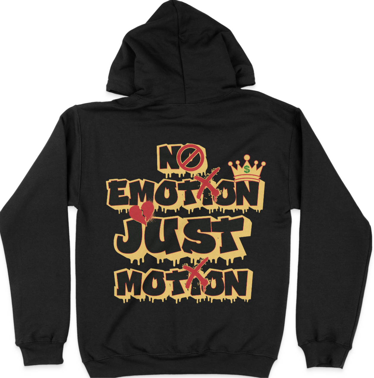 No Emotion, Just Motion Unisex Hoodie