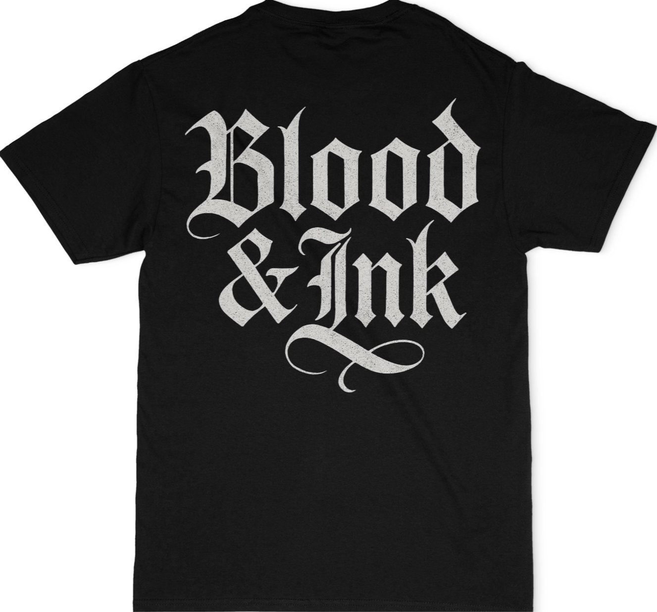 Blood and Ink Logo Front and Back Unisex T-Shirt
