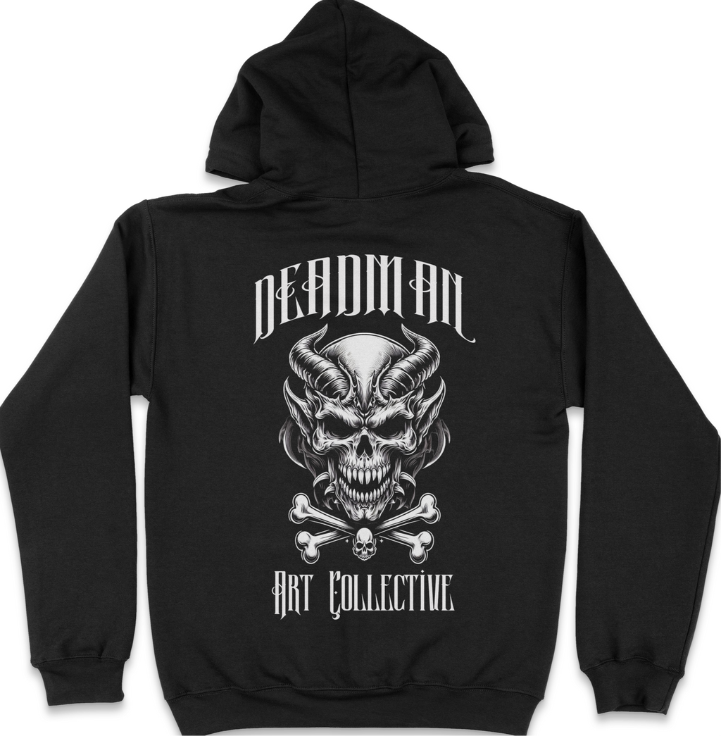 Deadman Skull Front and Back Unisex Hoodie