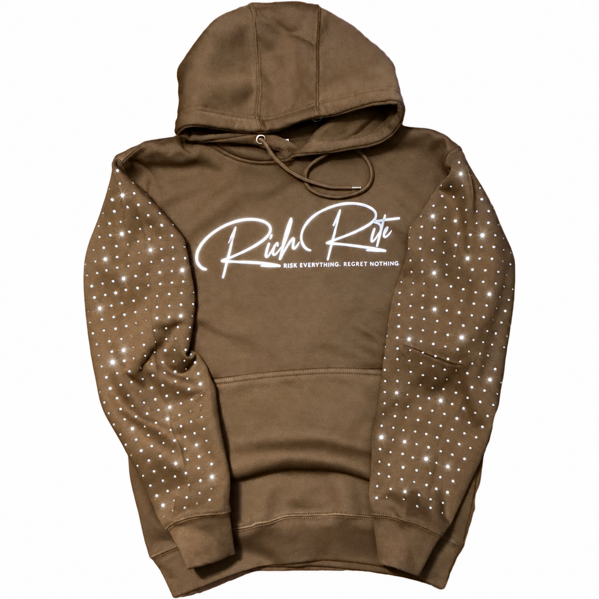 Rich Rite Foil/Rhinestone Unisex Hoodie