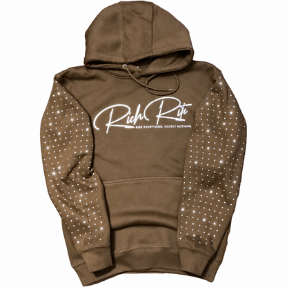 Rich Rite Foil/Rhinestone Unisex Hoodie