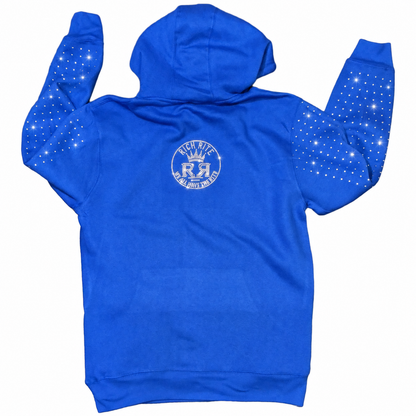 Rich Rite Foil/Rhinestone Unisex Hoodie