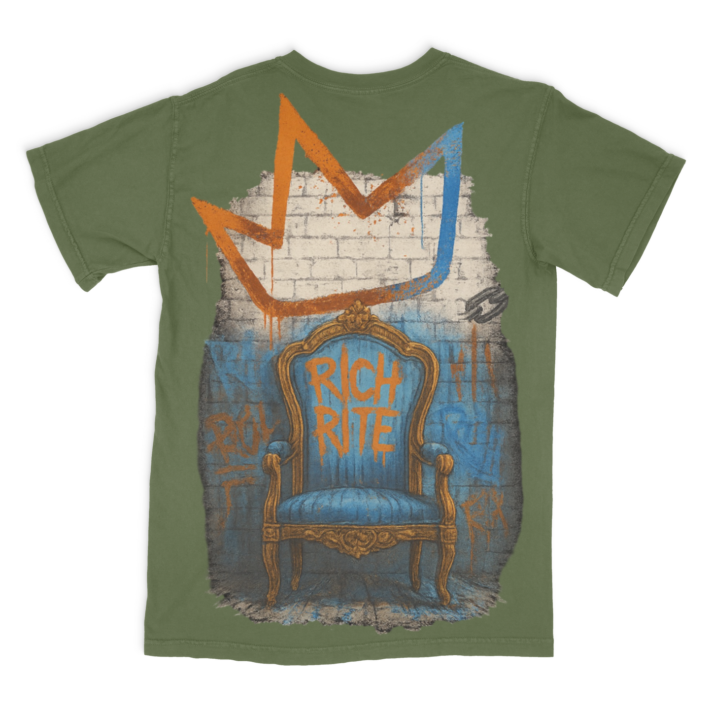 Rich Rite Crown Unisex Heavyweight Graphic T-Shirt