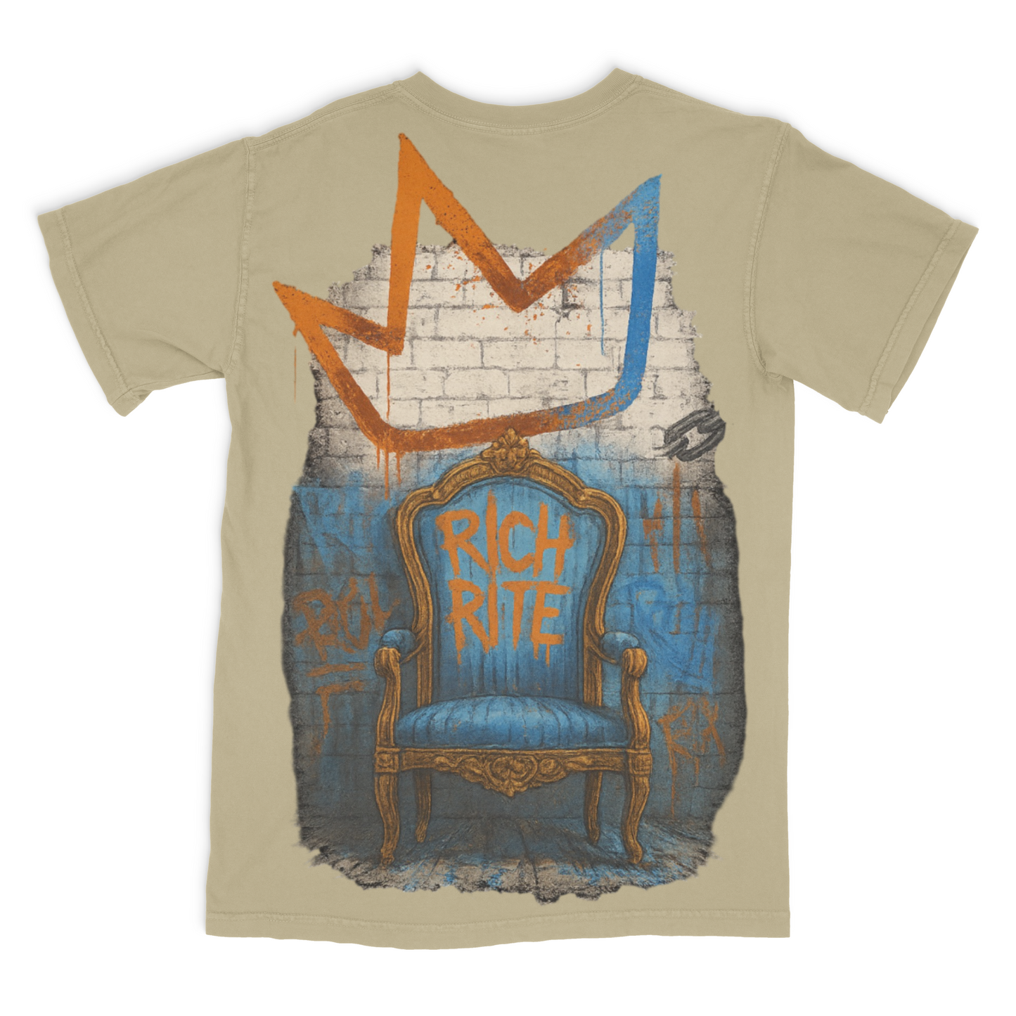 Rich Rite Crown Unisex Heavyweight Graphic T-Shirt